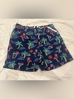 chubbies neon lights swim trunks 5.5 inch inseam